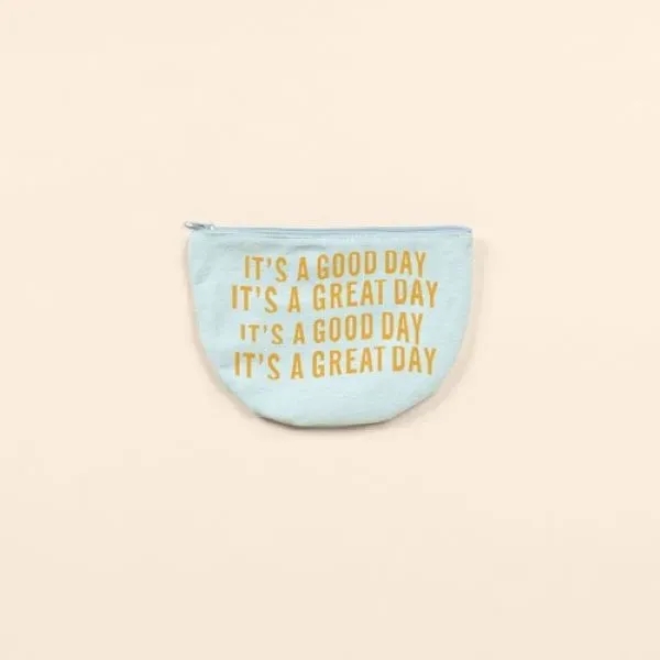 The Slice is a flat, half-moon shaped canvas pouch with a... from ASI 74710 Numo