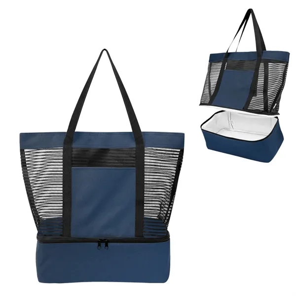 rPET tote bag with PEVA lining with cooler and 22" handles.... from ASI 61125 Hit Promotional Products / Hit®