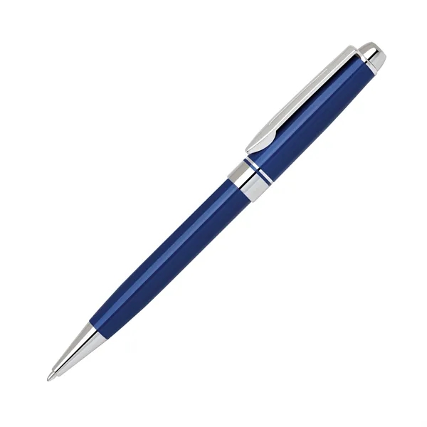 Aluminum twist-action ballpoint pen available in several lacquer colored finishes with... from ASI 68190 Lungsal / Lungsal