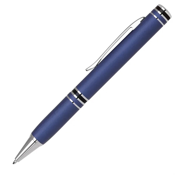 Aluminum twist-action ballpoint pen with a bold color matte finished barrel... from ASI 68190 Lungsal / Lungsal