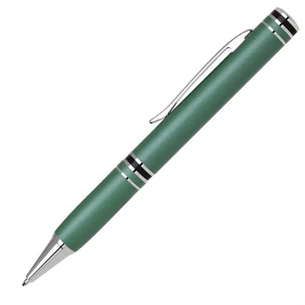 Aluminum twist-action ballpoint pen with a bold color matte finished barrel... from ASI 68190 Lungsal / Lungsal