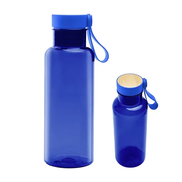 20 oz. bottle with bamboo accent lid and silicone handle.... from ASI 61125 Hit Promotional Products / Hit®