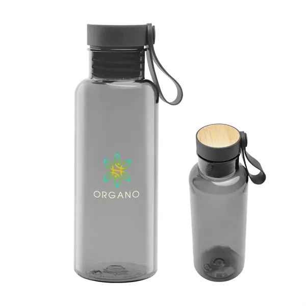 20 oz. bottle with bamboo accent lid and silicone handle.... from ASI 61125 Hit Promotional Products / Hit®