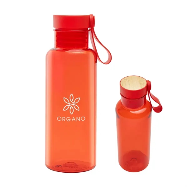 20 oz. bottle with bamboo accent lid and silicone handle.... from ASI 61125 Hit Promotional Products / Hit®