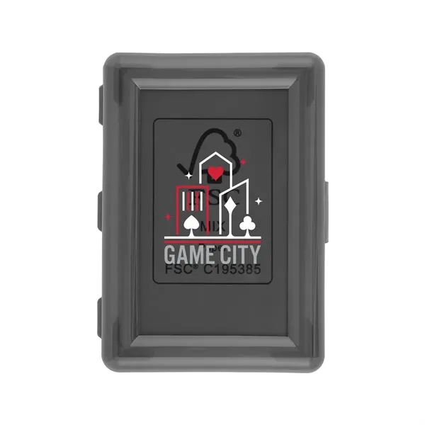 Deck of playing cards in a recycled case.... from ASI 61125 Hit Promotional Products / Hit®