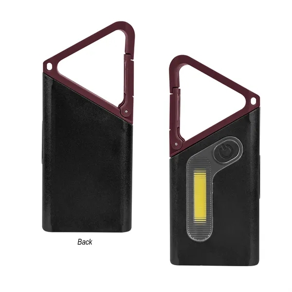 Rechargeable COB flashlight with carabiner.... from ASI 61125 Hit Promotional Products / Hit®