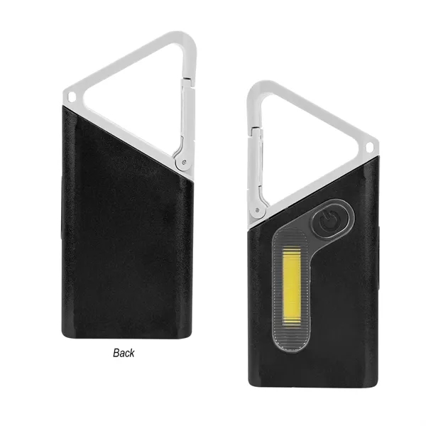 Rechargeable COB flashlight with carabiner.... from ASI 61125 Hit Promotional Products / Hit®