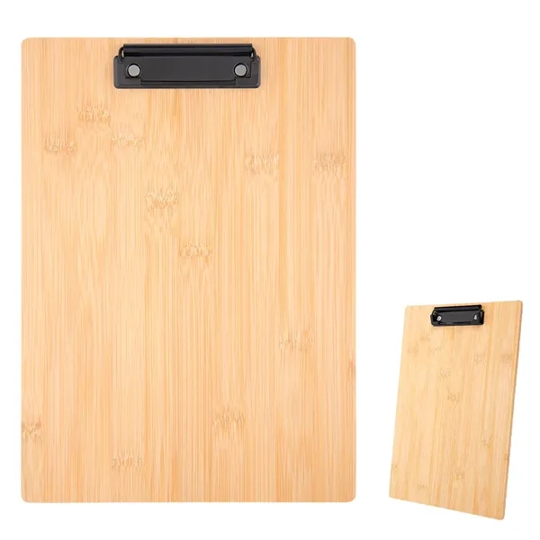 Bamboo clipboard with spring-loaded top clip.... from ASI 61125 Hit Promotional Products / Hit®