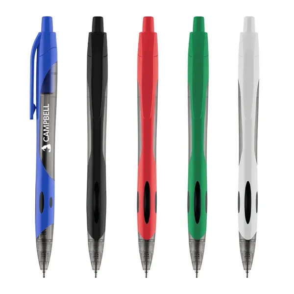 Click-action ballpoint pen made with recycled ABS.... from ASI 61125 Hit Promotional Products / Hit®