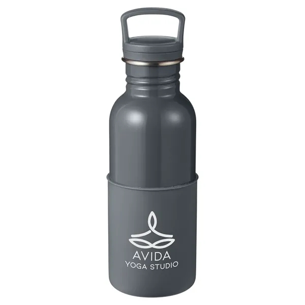 20-ounce bottle with a single wall, matte sleeve and a loop... from ASI 79530 Prime Line