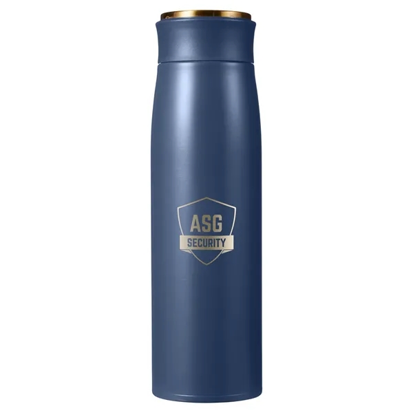 16-ounce bottle with double-wall vacuum insulation and gold lid.... from ASI 79530 Prime Line