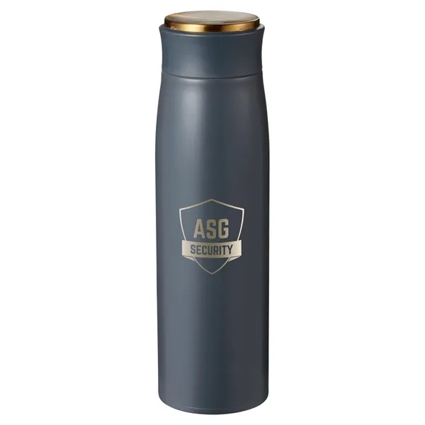 16-ounce bottle with double-wall vacuum insulation and gold lid.... from ASI 79530 Prime Line
