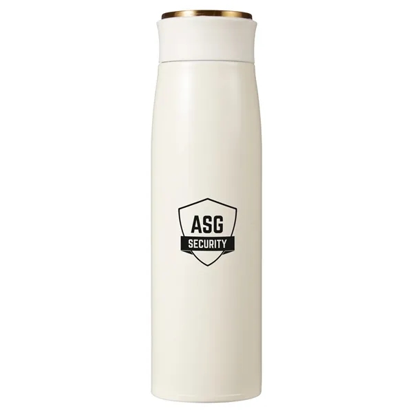 16-ounce bottle with double-wall vacuum insulation and gold lid.... from ASI 79530 Prime Line