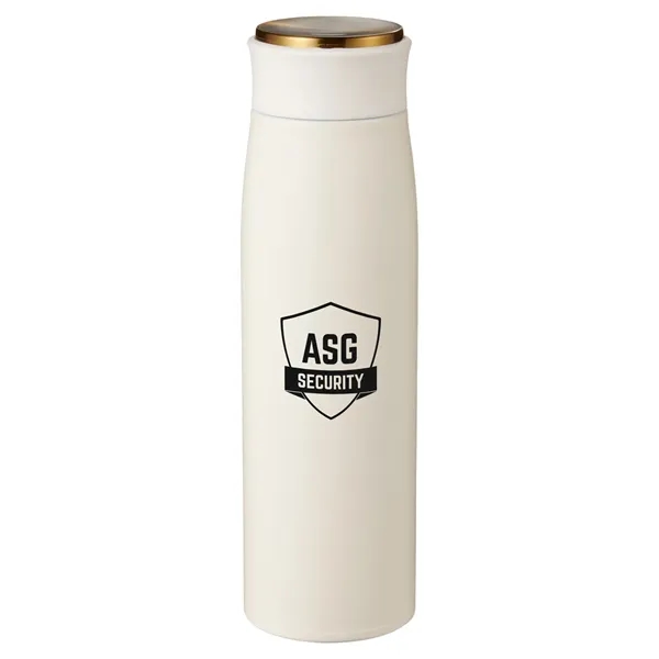 16-ounce bottle with double-wall vacuum insulation and gold lid.... from ASI 79530 Prime Line