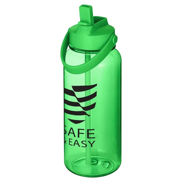 32-ounce bottle with a flip-up straw, carry handle, lid, and wide... from ASI 79530 Prime Line