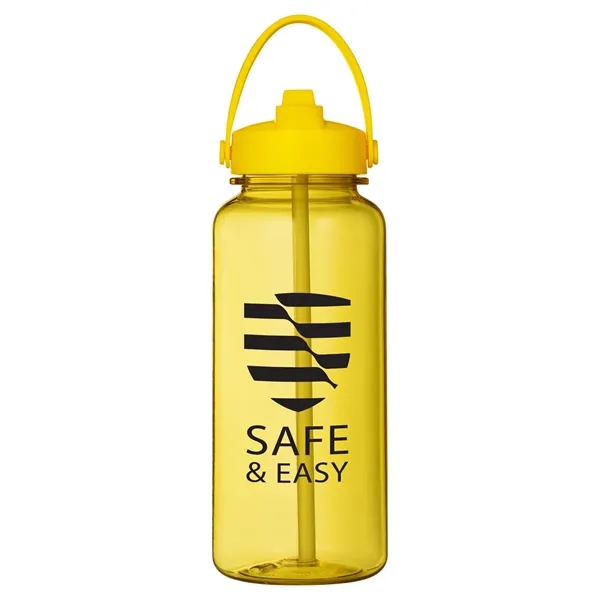 32-ounce bottle with a flip-up straw, carry handle, lid, and wide... from ASI 79530 Prime Line