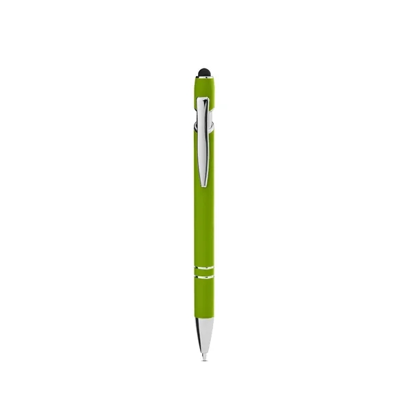 Click-action ballpoint pen with stylus, rubberized finish and black ink.... from ASI 79530 Prime Line