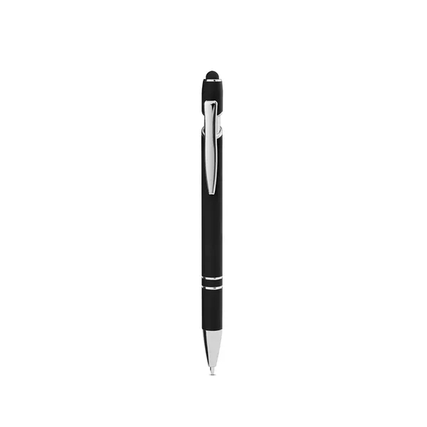 Click-action ballpoint pen with stylus, rubberized finish and black ink.... from ASI 79530 Prime Line