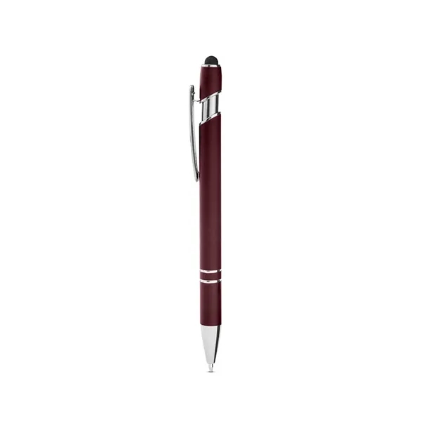 Click-action ballpoint pen with stylus, rubberized finish and black ink.... from ASI 79530 Prime Line