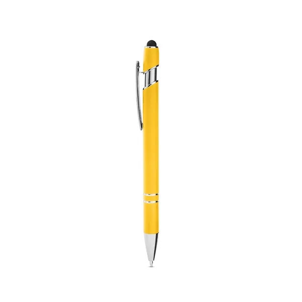 Click-action ballpoint pen with stylus, rubberized finish and black ink.... from ASI 79530 Prime Line