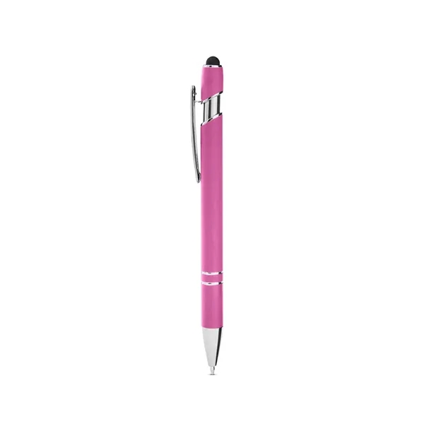 Click-action ballpoint pen with stylus, rubberized finish and black ink.... from ASI 79530 Prime Line