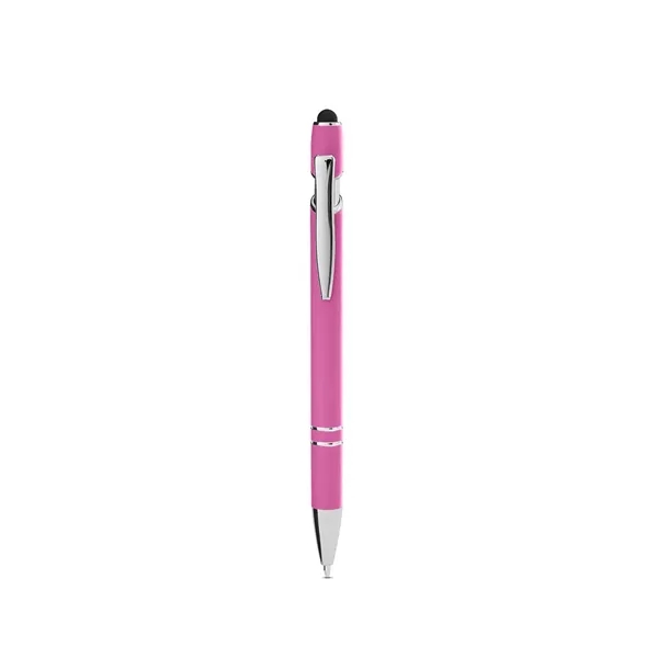 Click-action ballpoint pen with stylus, rubberized finish and black ink.... from ASI 79530 Prime Line