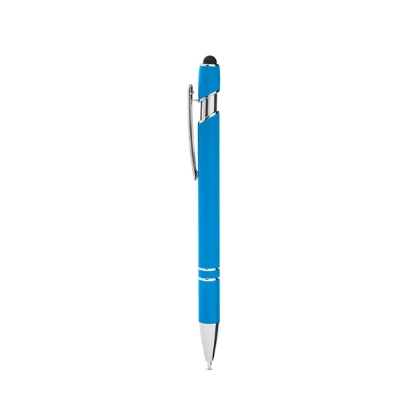 Click-action ballpoint pen with stylus, rubberized finish and black ink.... from ASI 79530 Prime Line