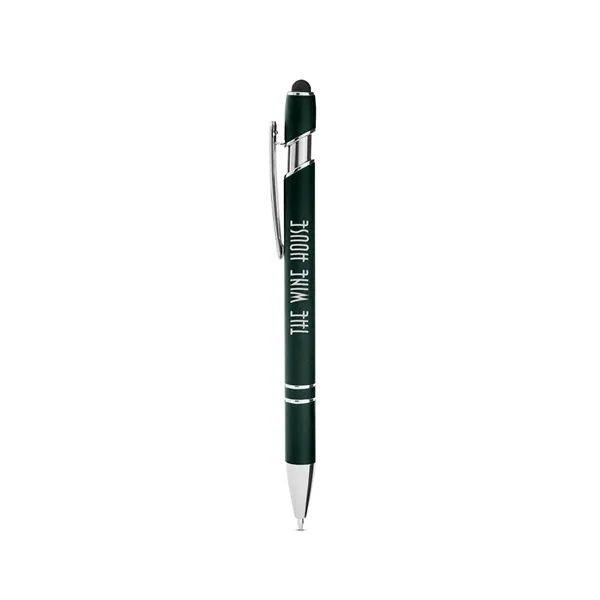Click-action ballpoint pen with stylus, rubberized finish and black ink.... from ASI 79530 Prime Line