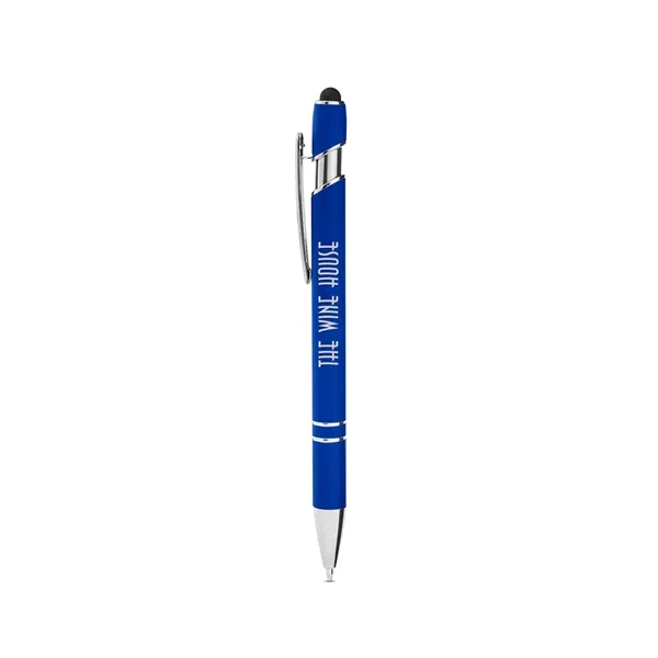 Click-action ballpoint pen with stylus, rubberized finish and black ink.... from ASI 79530 Prime Line