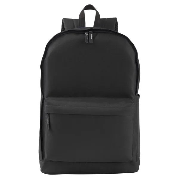 17.2" x 0.748" x 11.82" backpack with a double-zippered main compartment,... from ASI 79530 Prime Line