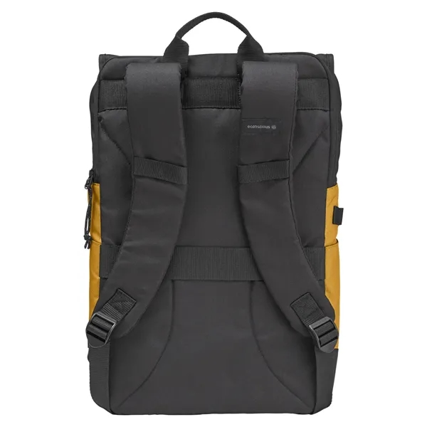 10.63" x 16.93" x 6.10" backpack with a flexible rolltop, zippered... from ASI 79530 Prime Line