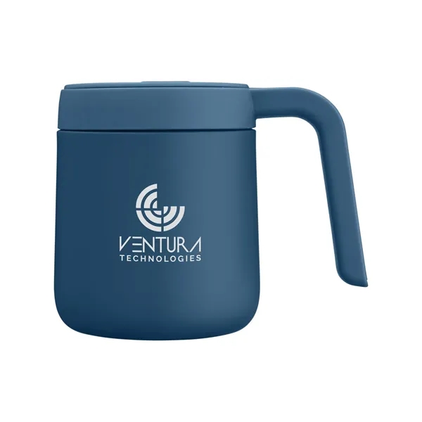 12 ounce mug with double-wall insulation and a slide lid.... from ASI 79530 Prime Line