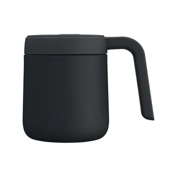 12 ounce mug with double-wall insulation and a slide lid.... from ASI 79530 Prime Line