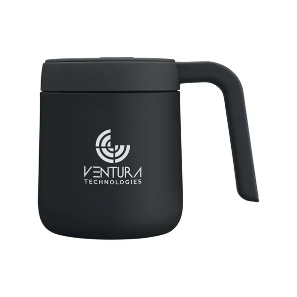 12 ounce mug with double-wall insulation and a slide lid.... from ASI 79530 Prime Line