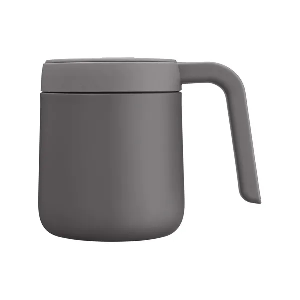 12 ounce mug with double-wall insulation and a slide lid.... from ASI 79530 Prime Line
