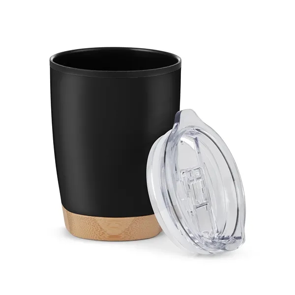 12-ounce bottle with double-wall insulation, bamboo base and slide-lock lid.... from ASI 79530 Prime Line