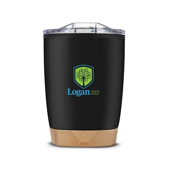 12-ounce bottle with double-wall insulation, bamboo base and slide-lock lid.... from ASI 79530 Prime Line