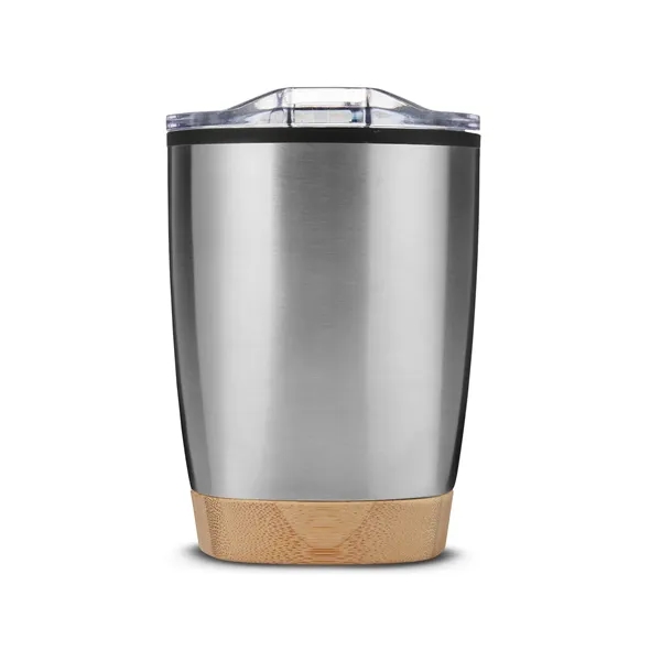 12-ounce bottle with double-wall insulation, bamboo base and slide-lock lid.... from ASI 79530 Prime Line