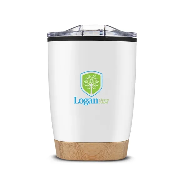 12-ounce bottle with double-wall insulation, bamboo base and slide-lock lid.... from ASI 79530 Prime Line
