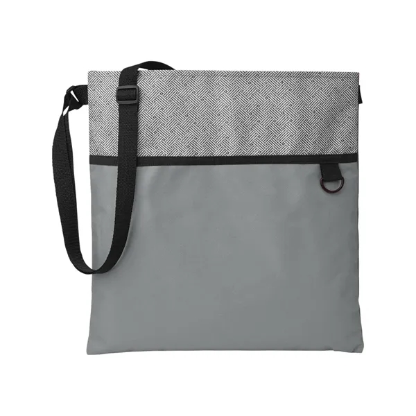 Patchwork Eco Friendly Crossbody Tote Bag... from ASI 79530 Prime Line