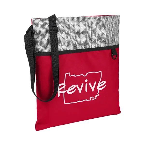 Patchwork Eco Friendly Crossbody Tote Bag... from ASI 79530 Prime Line