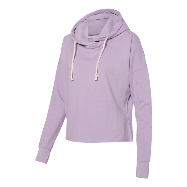 Women's Lounge Fleece Hi-Low Hooded Pullover... from ASI 84358 S&S Activewear