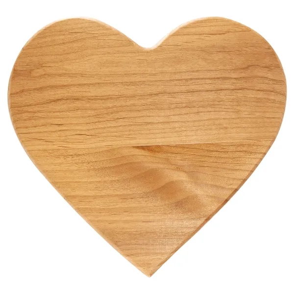 9 1/2" x 8" Alder Heart Plaque... from ASI 74601 Calico