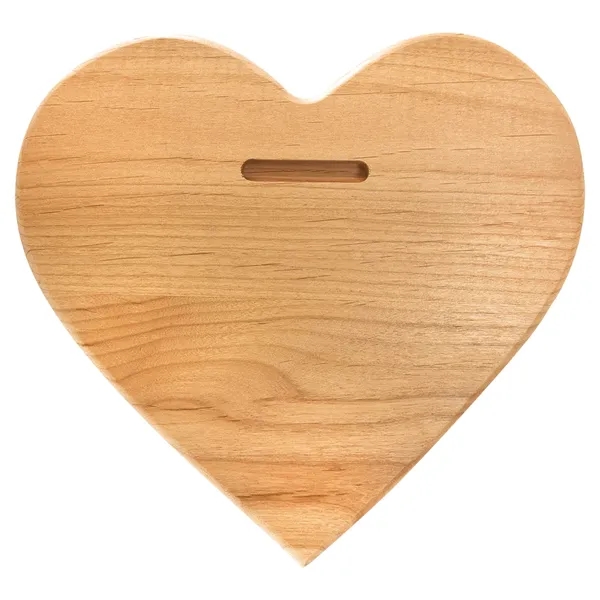 9 1/2" x 8" Alder Heart Plaque... from ASI 74601 Calico