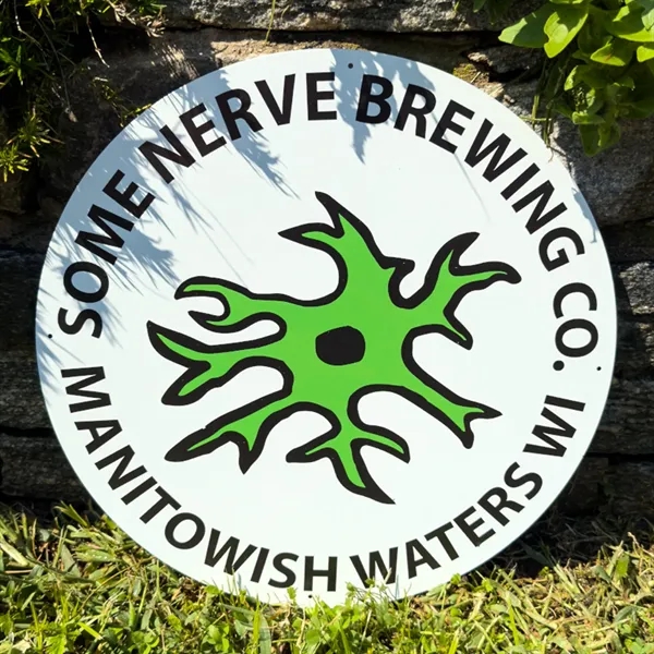 Custom 15.625" Diameter Circle .020 Aluminum Four Color Process Custom Tin... from ASI 53430 Executive Line / Executive Line®