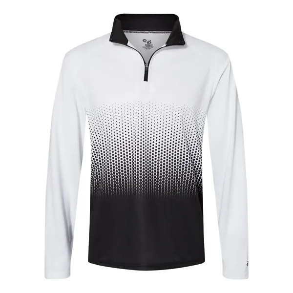Badger Hex 2.0 Quarter Zip Pullover... from ASI 84358 S&S Activewear