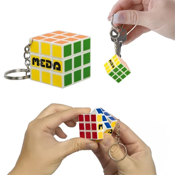 Puzzle Cube Key Chain... from ASI 52710 Lincoln Line