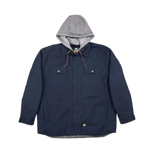 Berne Apparel Throttle Hooded Shirt Jacket... from ASI 84358 S&S Activewear