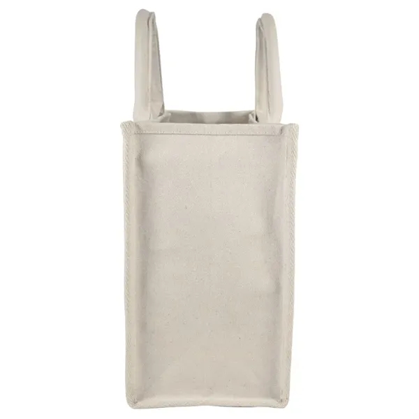 Structured cotton canvas tote with upright design and large imprint area.... from ASI 67557 LimeLight Ent