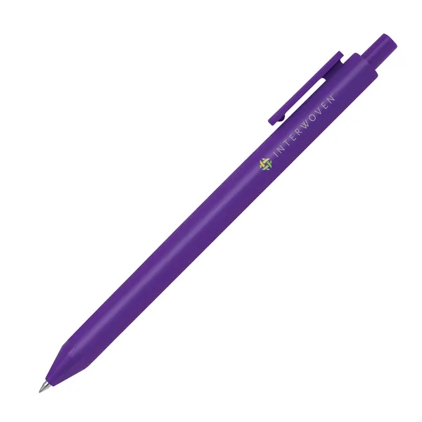 Plantagenet-08 gel ballpoint pen with soft comfort rubberized barrel and sleek... from ASI 68190 Lungsal / Lungsal